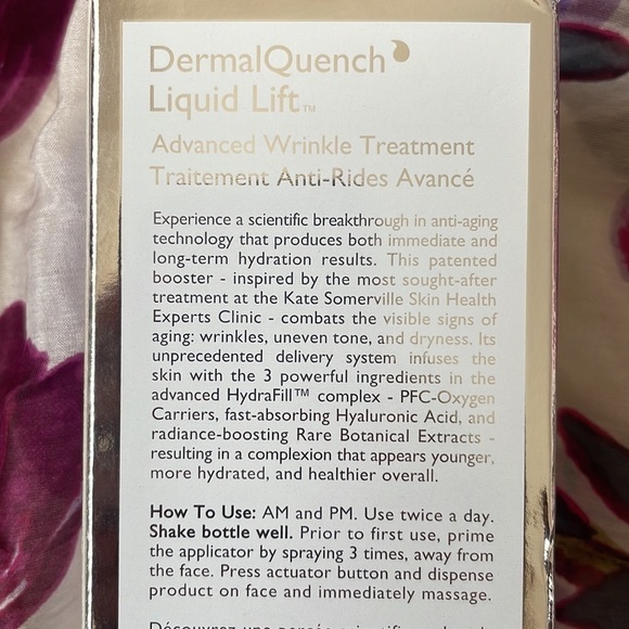 Brand New Kate Somerville Dermal Quench Liquid Lift Advanced Hydration Treatment - Picture 10 of 11